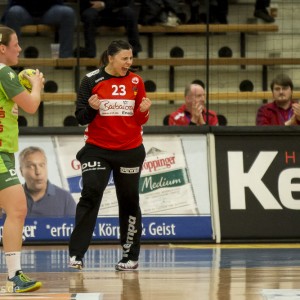 Jasmina Jankovic im Spiel Frisch Auf Goeppingen – Buxtehude Jasmina Jankovic im Spiel Frisch Auf Goeppingen - Buxtehude