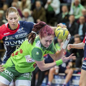 Jenny Karolius im Spiel Frisch Auf Frauen - Bietigheim