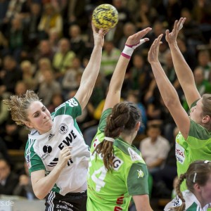 Laura van der Heijden im Spiel Frisch Auf Goeppingen Frauen – VfL Oldenburg Laura van der Heijden im Spiel Frisch Auf Goeppingen Frauen - VfL Oldenburg