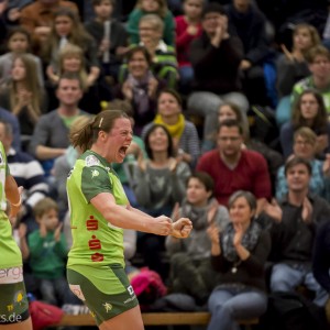 Maike Daniels im Spiel Frisch Auf Goeppingen – Buxtehude Maike Daniels im Spiel Frisch Auf Goeppingen - Buxtehude