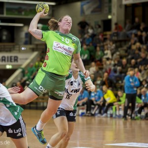Maike Daniels im Spiel Frisch Auf Goeppingen Frauen – VfL Oldenburg Maike Daniels im Spiel Frisch Auf Goeppingen Frauen - VfL Oldenburg