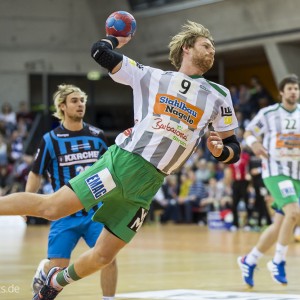 Manuel Spaeth im DHB-Pokal Bittenfeld - Frisch Auf Goeppingen