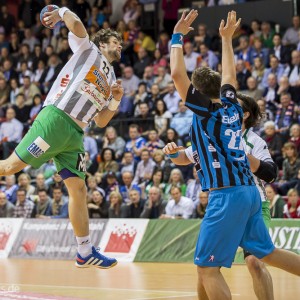 Momir Rnic im DHB-Pokal Bittenfeld - Frisch Auf Goeppingen