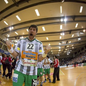 Momir Rnic im DHB-Pokal Bittenfeld - Frisch Auf Goeppingen