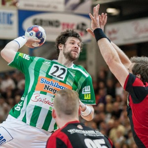 Momir Rnic im Spiel Frisch Auf Goeppingen - TuS Nettelstedt-Luebecke