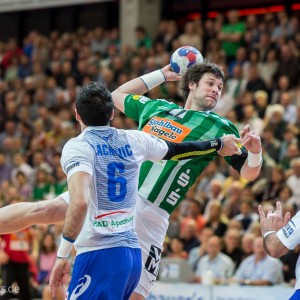 Momir Rnici m Spiel Frisch Auf Goeppingen - HSV Hamburg