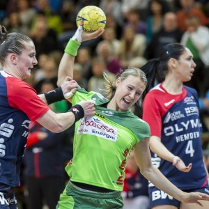 Nicole Dinkel im Spiel Frisch Auf Frauen - Bietigheim