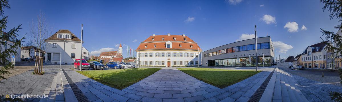 Der neue Schlossplatz in Rechberghausen