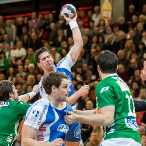 Rolf Hermann im Spiel Frisch Auf Goeppingen – TBV Lemgo Rolf Hermann im Spiel Frisch Auf Goeppingen - TBV Lemgo