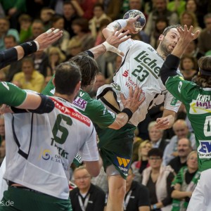 Steffen Faeth im Spiel Frisch Auf Goeppingen - HSG Wetzlar