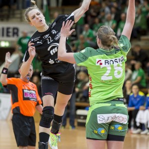 Susann Muellerim Spiel Frisch Auf Goeppingen-HC Leipzig