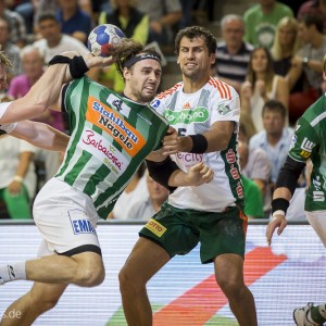 Tim Kneule im Spiel Frisch Auf Goeppingen-Hannover-Burgdorf Tim Kneule im Spiel Frisch Auf Goeppingen-Hannover-Burgdorf