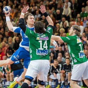 Timm Schneider im Spiel Frisch Auf Goeppingen – TBV Lemgo Timm Schneider im Spiel Frisch Auf Goeppingen - TBV Lemgo