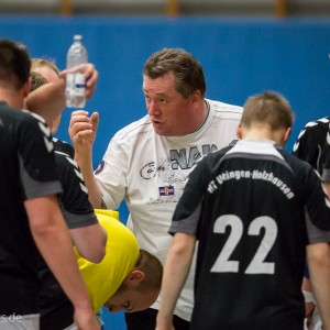 Trainer Wener Terbeck im Spiel HT Uhingen-Holzhausen - Owen